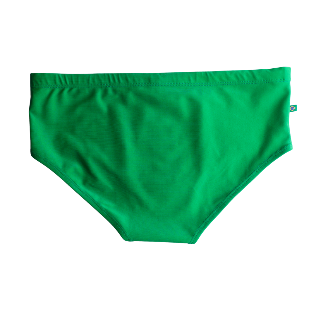 Hortelã Green solid Men's Swimming Sunga - Beachwear for Men