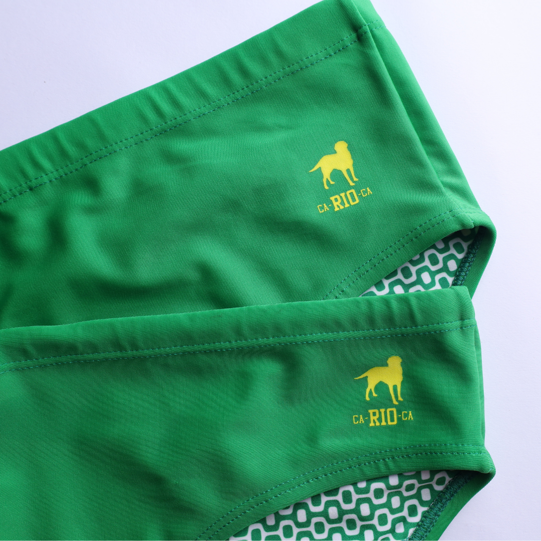 Hortelã Green solid Men's Swimming Sunga - Beachwear for Men