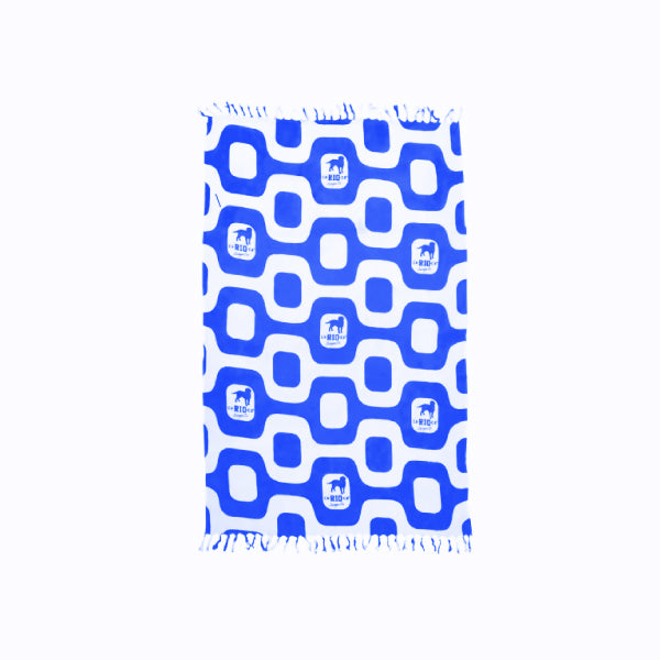 CA-RIO-CA Sunga Co. Pavimento Logotipo Preto, Cangas de Praia- Toalha de Praia Brasileira (Sarong / Pareo)