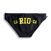 Biquíni de Natação com LOGO CA-RIO-CA - Sunga Masculina - Moda Praia para Homens