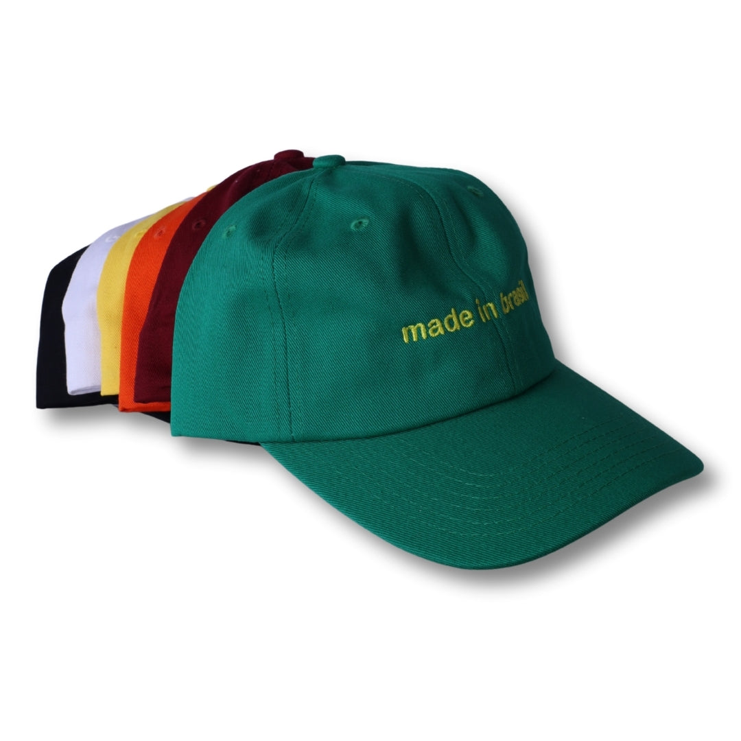 CA-RIO-CA Logotipo Chapéu Pai Pai Bordado - Boné Trucker Masculino - Várias Cores