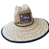California 🐻 Patch Lifeguard Straw Hat