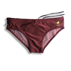 Barolo burgundy solids Men's Swimming Sunga - Beachwear for Men