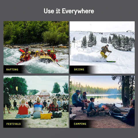 Pelican Marine Waterproof Floating Pouch (Black / Yellow) - CLEARANCE / FINAL SALES