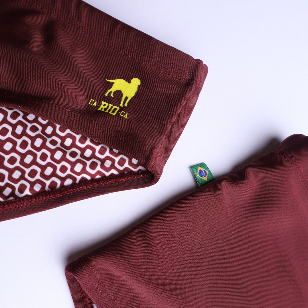 Barolo burgundy solids Men's Swimming Sunga - Beachwear for Men