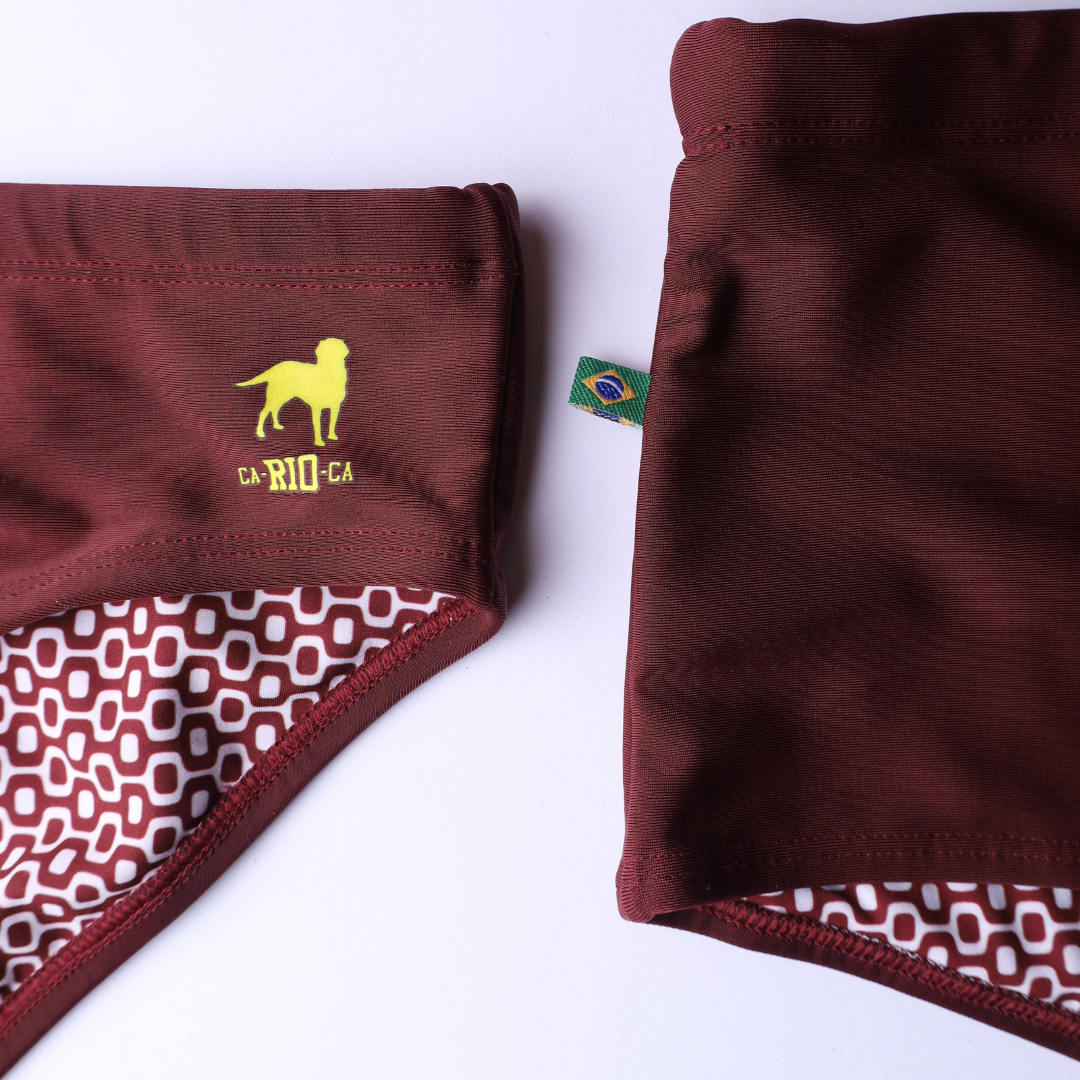 Barolo burgundy solids Men's Swimming Sunga - Beachwear for Men