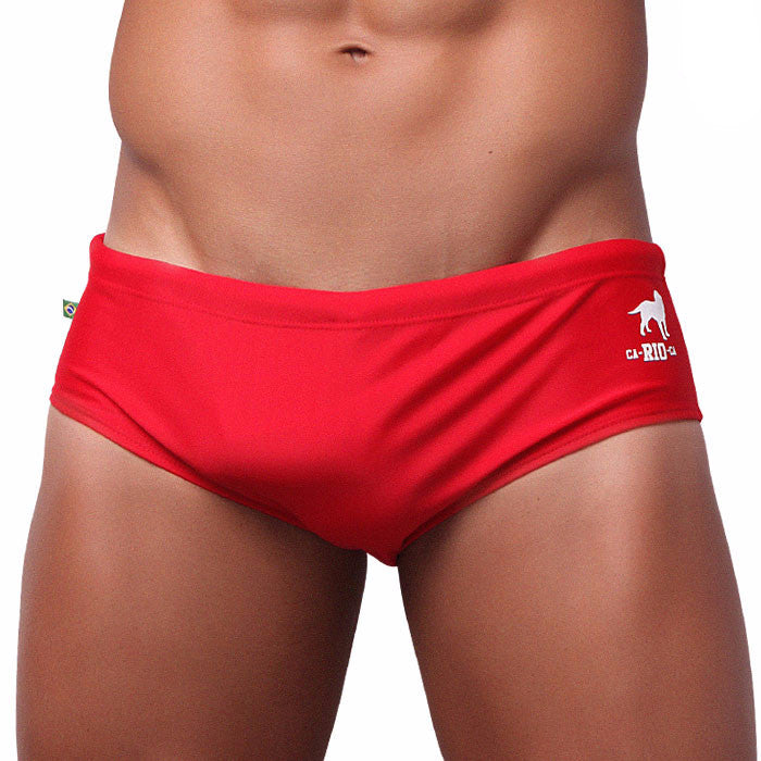 Red Men's Swimming Sunga - CLEARANCE / FINAL SALES