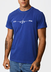Gostoso Logotipo Regata Ribada com Estampa de Listras em Branco e Preto - Regatas Masculinas