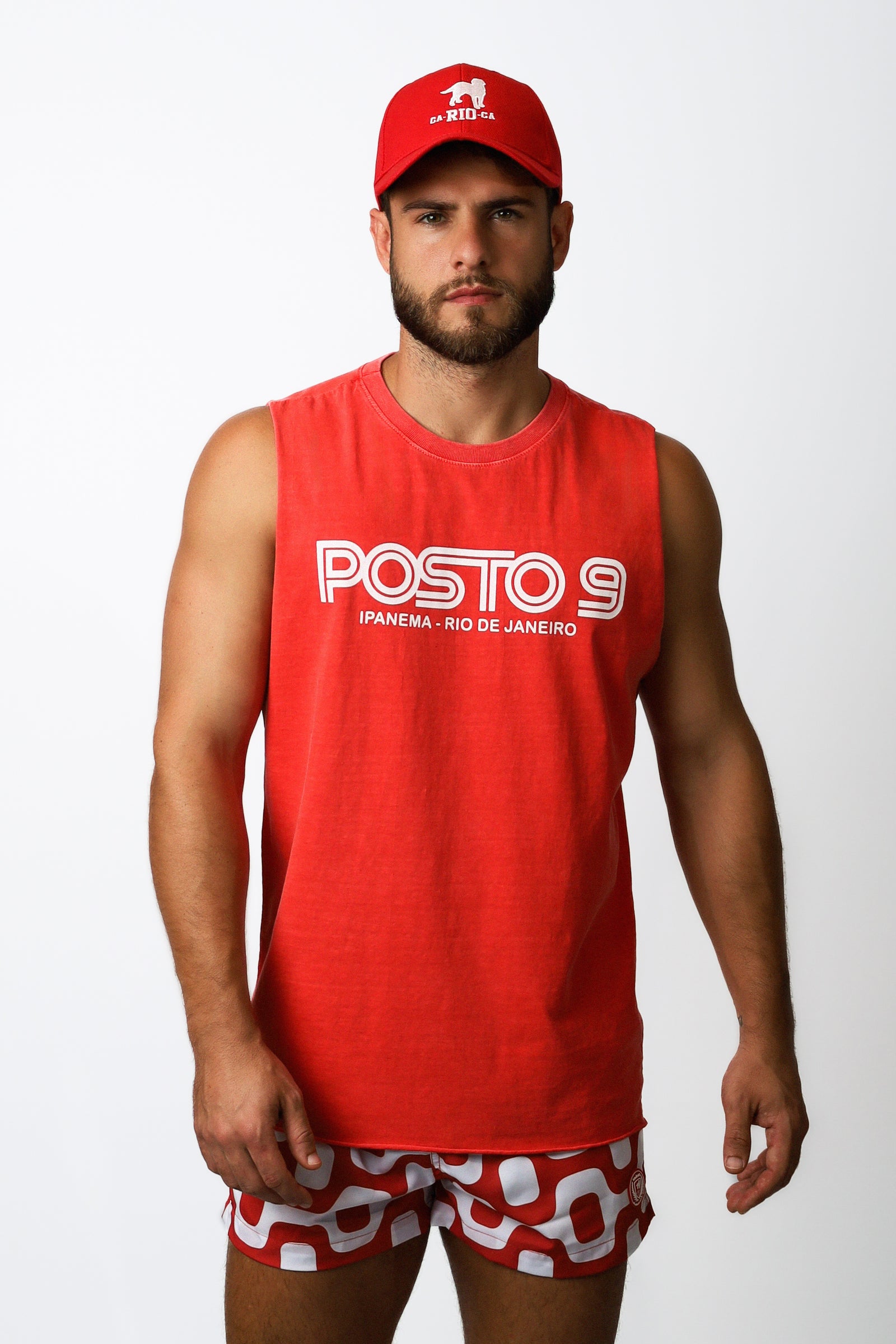 POSTO 9 IPANEMA TEE - Men's Sleeveless T-Shirt
