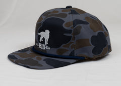OLD SCHOOL CAMO UNSTRUCTURED ROPE HAT