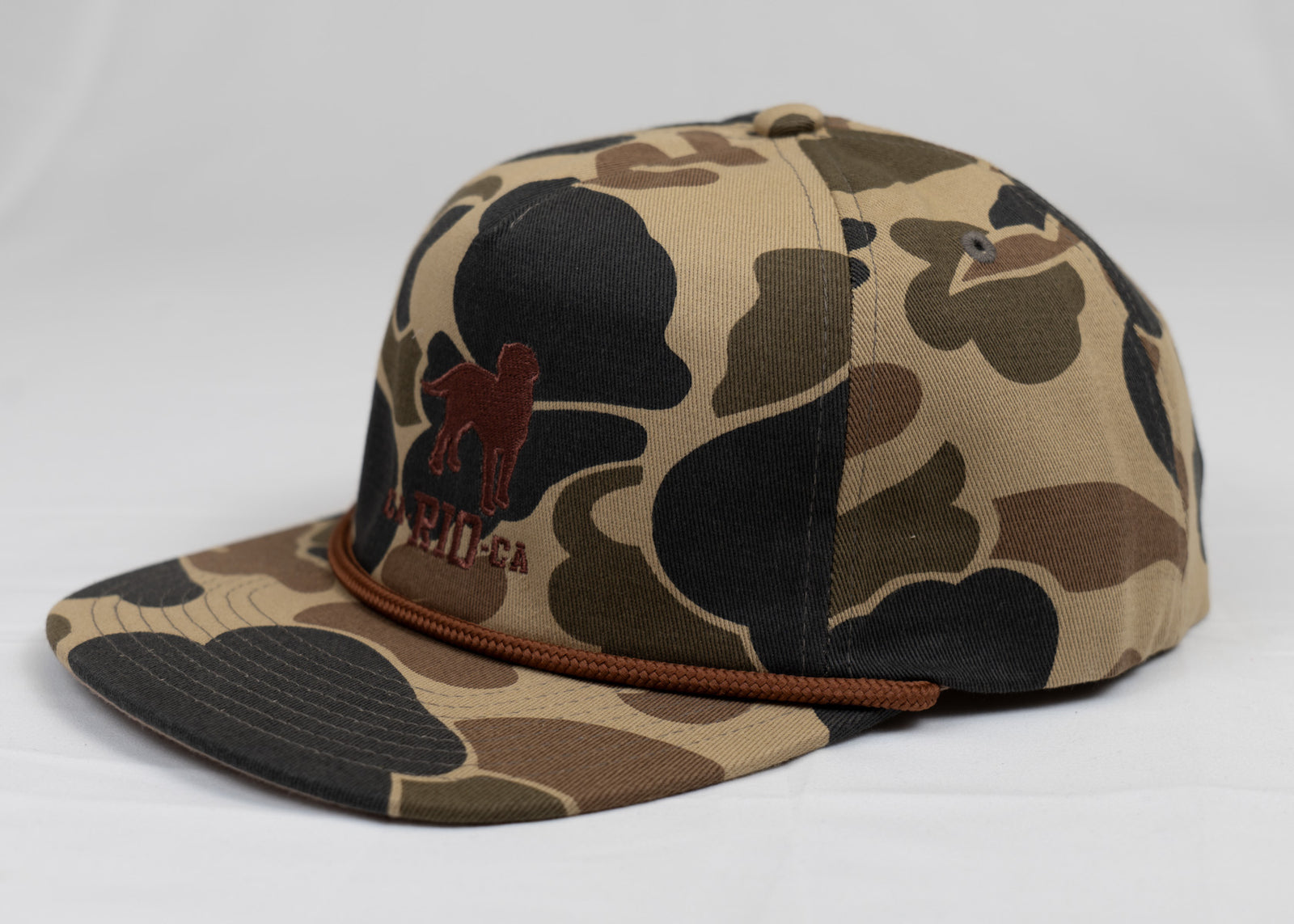 OLD SCHOOL CAMO UNSTRUCTURED ROPE HAT - CLEARANCE / FINAL SALES