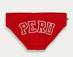 TEAM PERU 🇵🇪 Flag Print Sunga - *Made On Demand