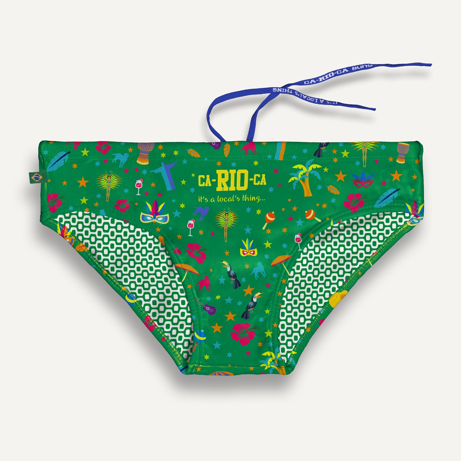 CA-RIO-CA CARNAVAL 2026 SUNGA - Men's Designer Swimwear