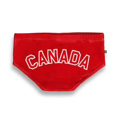 TEAM CANADA Flag Print Sunga