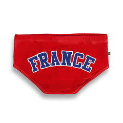 TEAM FRANCE Flag Print Sunga