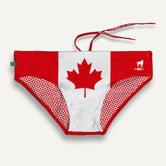 TEAM CANADA 🇨🇦 Flag Print Sunga - *made on demand