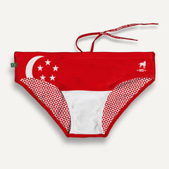 TEAM SINGAPORE 🇸🇬 Flag Print Sunga - *made on demand