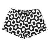 Black & White Pavement Shorts - Italian Shorts