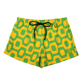 GREEN & YELLOW PAVEMENT - Italian Shorts