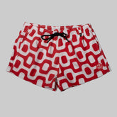 RED & WHITE Pavement Shorts - Italian Shorts