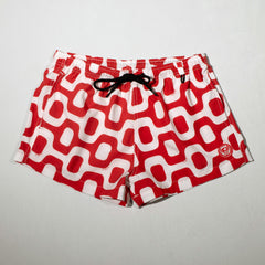 RED & WHITE Pavement Shorts - Italian Shorts