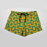 GREEN & YELLOW PAVEMENT - Italian Shorts