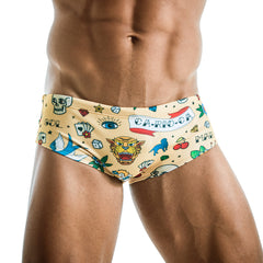 Sunga Tatuagem de Marinheiro - Moda Praia Masculina Exclusiva - LIQUIDAÇÃO / VENDA FINAL