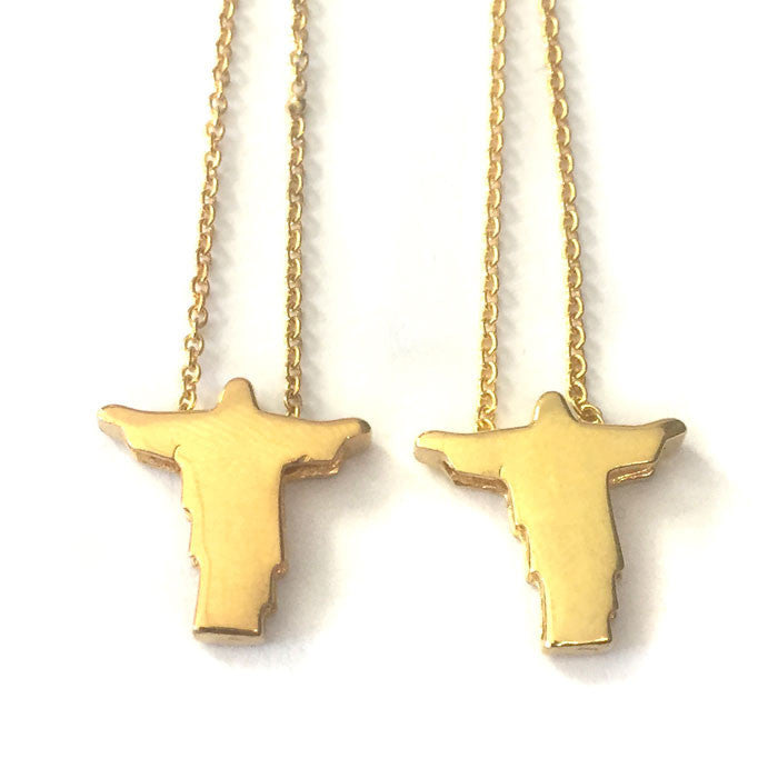 Colar Cruz Masculino O ESCAPULAR DE CRISTO - Bijuterias Masculinas