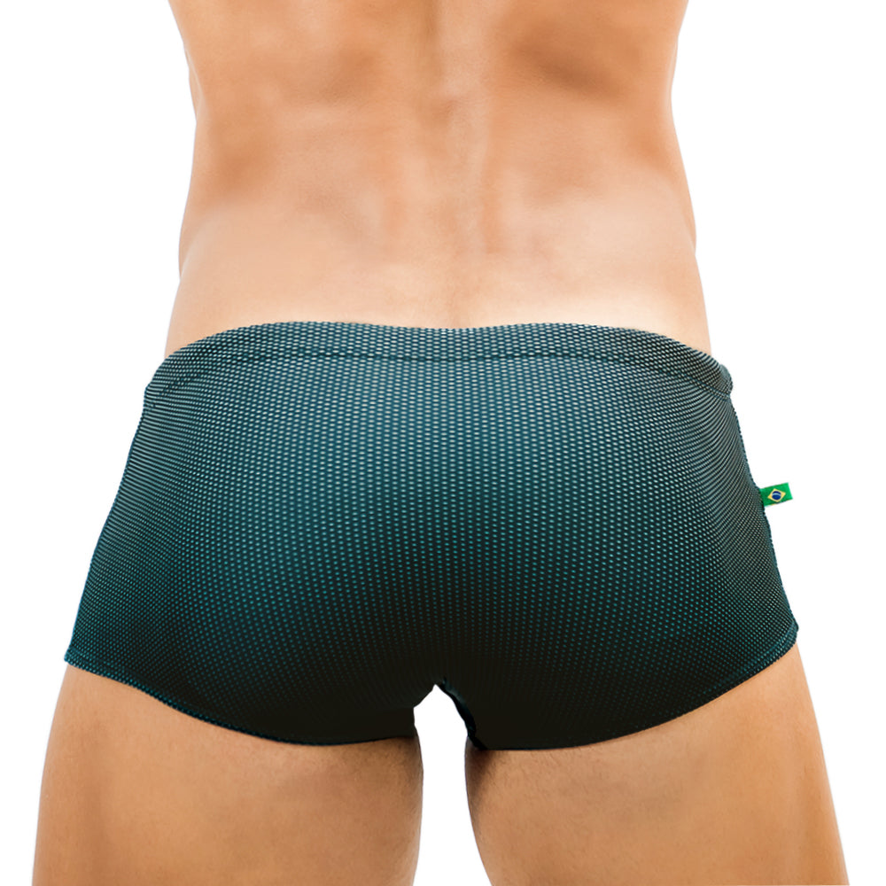 Tatu Black Sunga Traditional cut - Men's Designer Swimwear - CLEARANCE / FINAL SALES