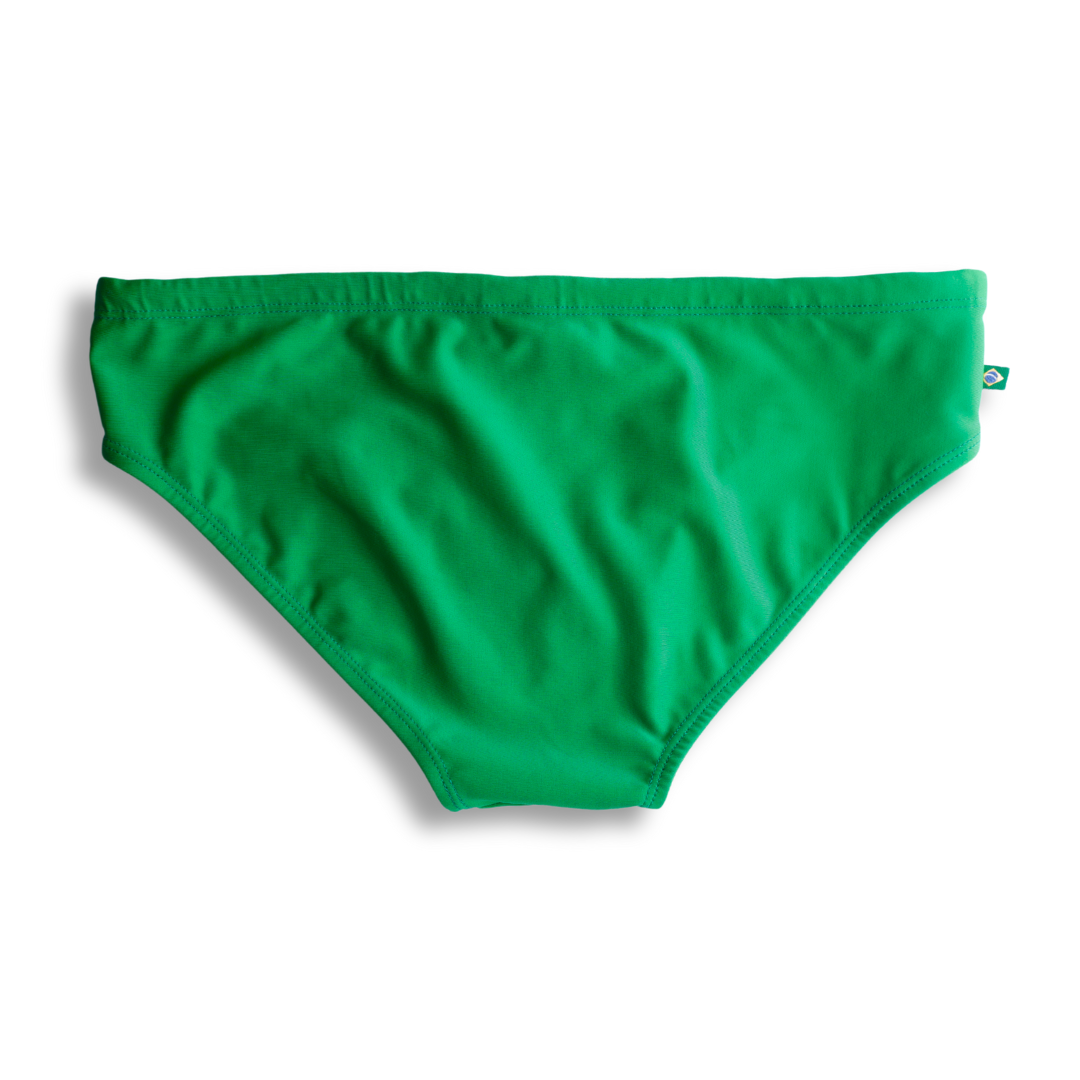 Hortelã Green solid Men's Swimming Sunga - Beachwear for Men