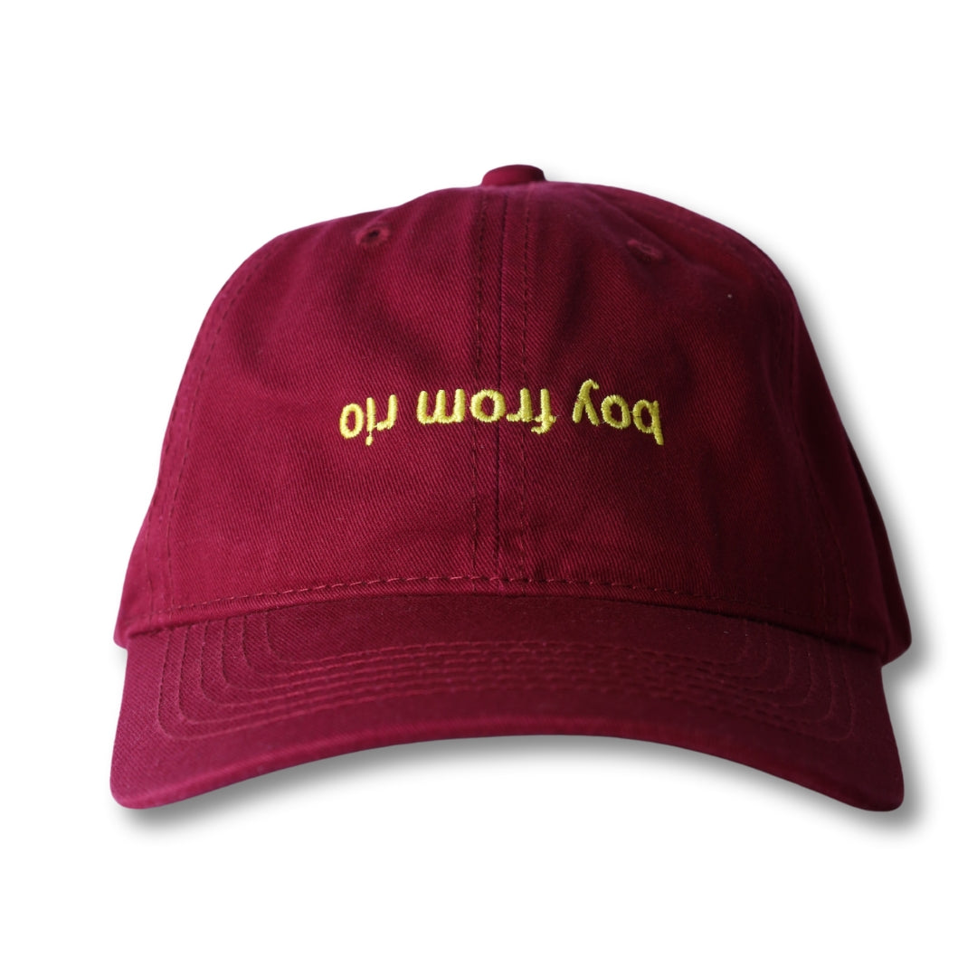 CA-RIO-CA Logotipo Chapéu Pai Pai Bordado - Boné Trucker Masculino - Várias Cores