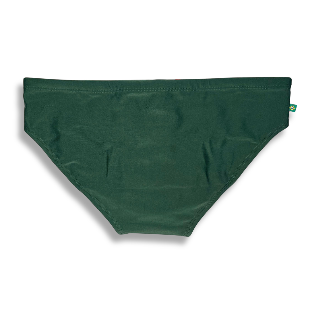 Bonsai Green  Men's Swimming Sunga - Beachwear for Men