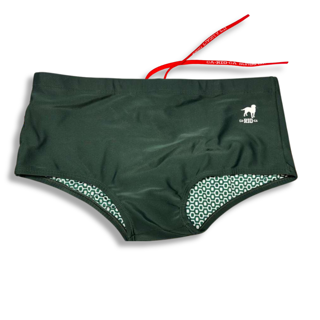 Bonsai Green  Men's Swimming Sunga - Beachwear for Men