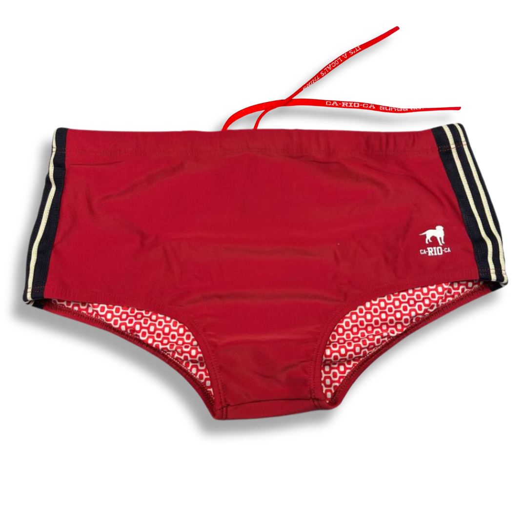 Galão Red Sunga - Designer Swim Shorts