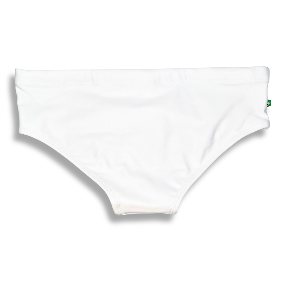 Branco / White  Men's Swimming Sunga - Beachwear for Men