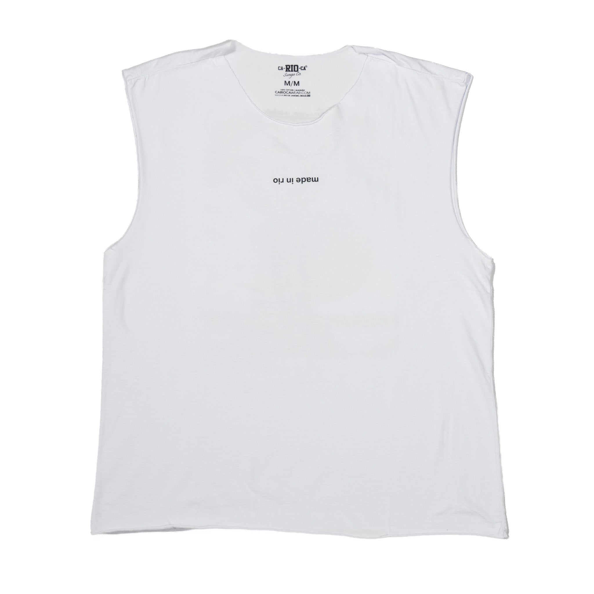 made in rio (flip) - Men's Cotton Sleeveless T-Shirt