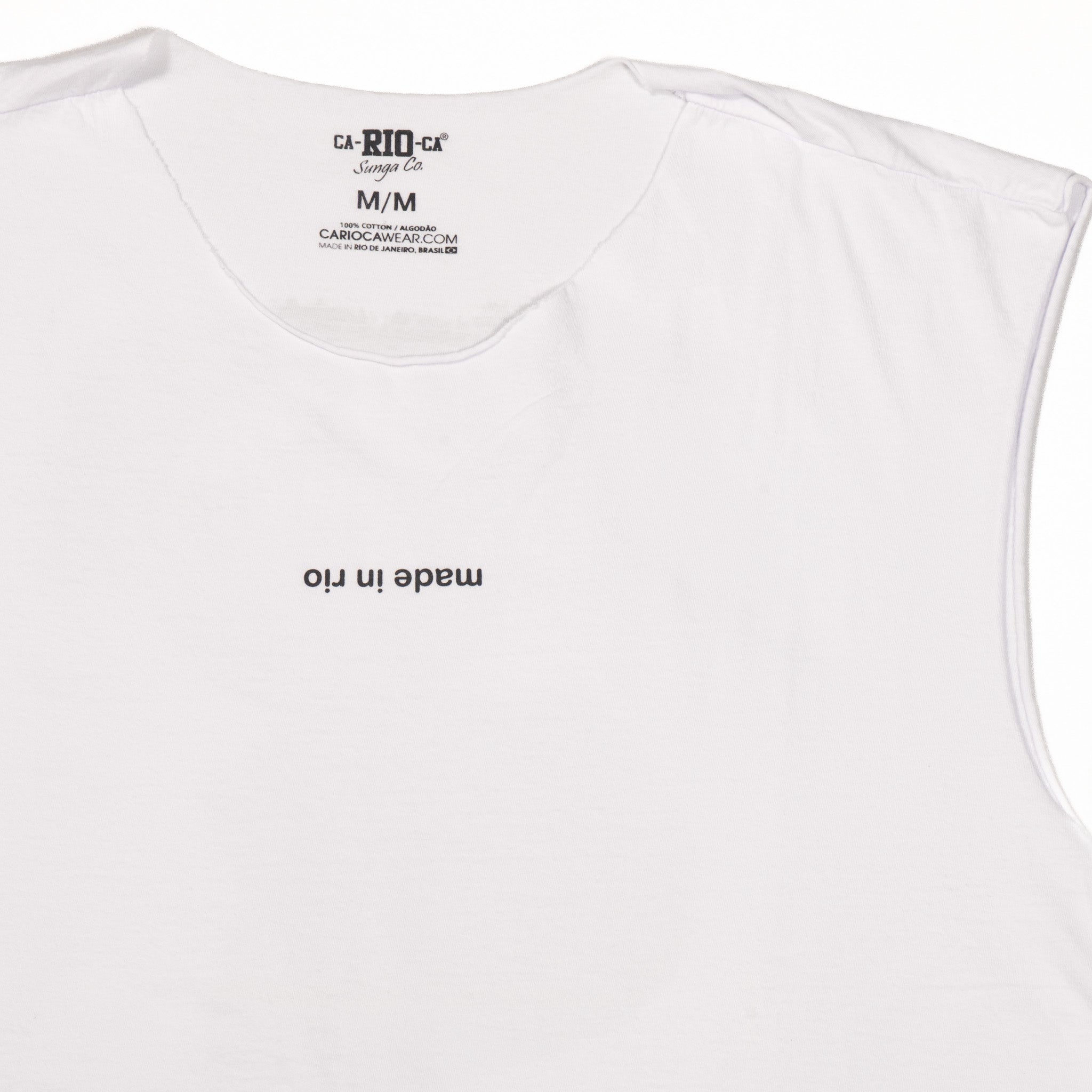 made in rio (flip) - Men's Cotton Sleeveless T-Shirt