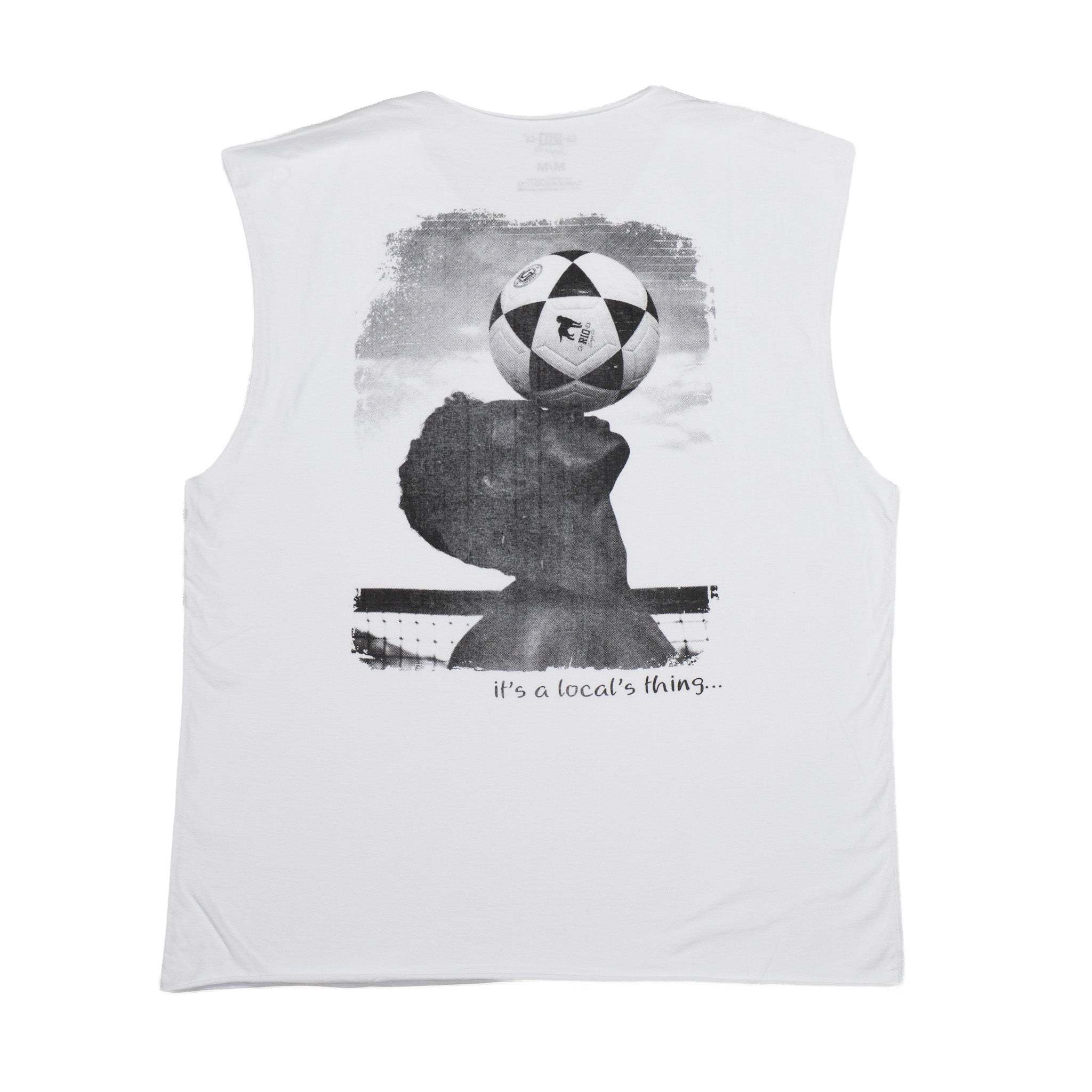 made in rio (flip) - Men's Cotton Sleeveless T-Shirt