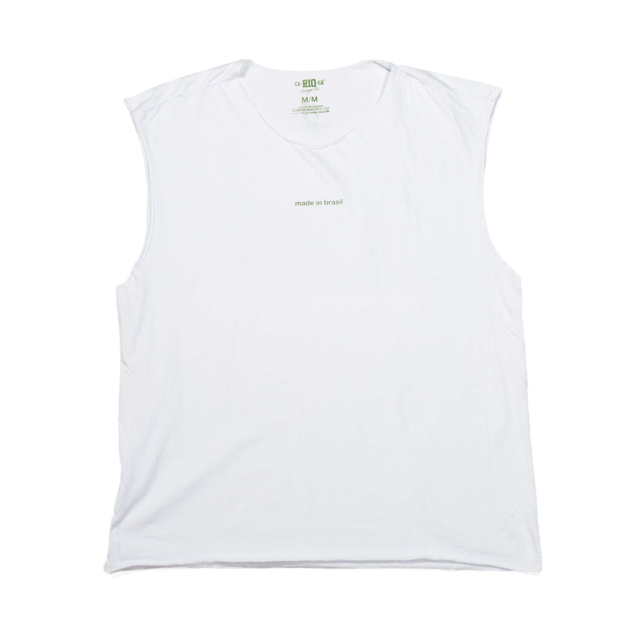 made in brasil  - Men's Cotton Sleeveless T-Shirt