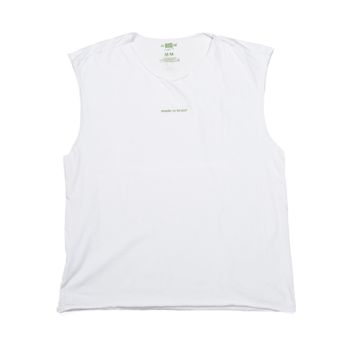 made in brasil  - Men's Cotton Sleeveless T-Shirt