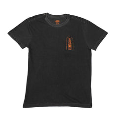 Gostoso Logotipo Regata Ribada com Estampa de Listras em Branco e Preto - Regatas Masculinas