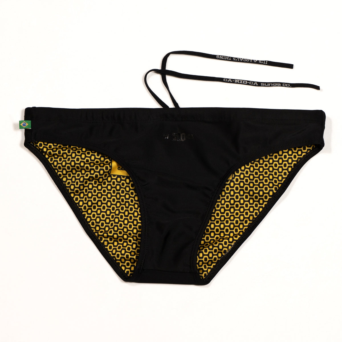 Bikini Cut Solids Colors Sunga - Male Bathing Suit
