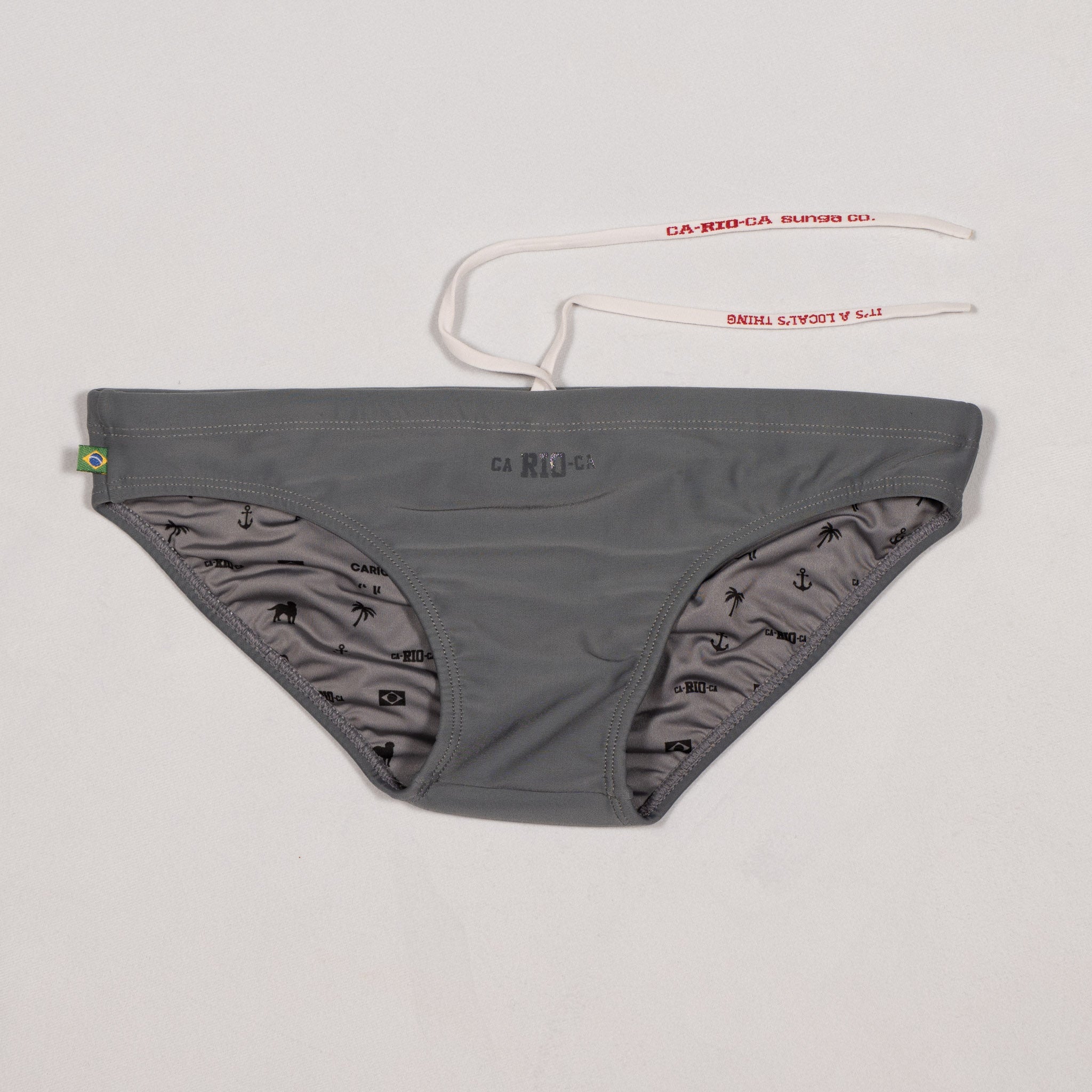 Sunga Lisa Corte Bikini - Moda Praia Masculina