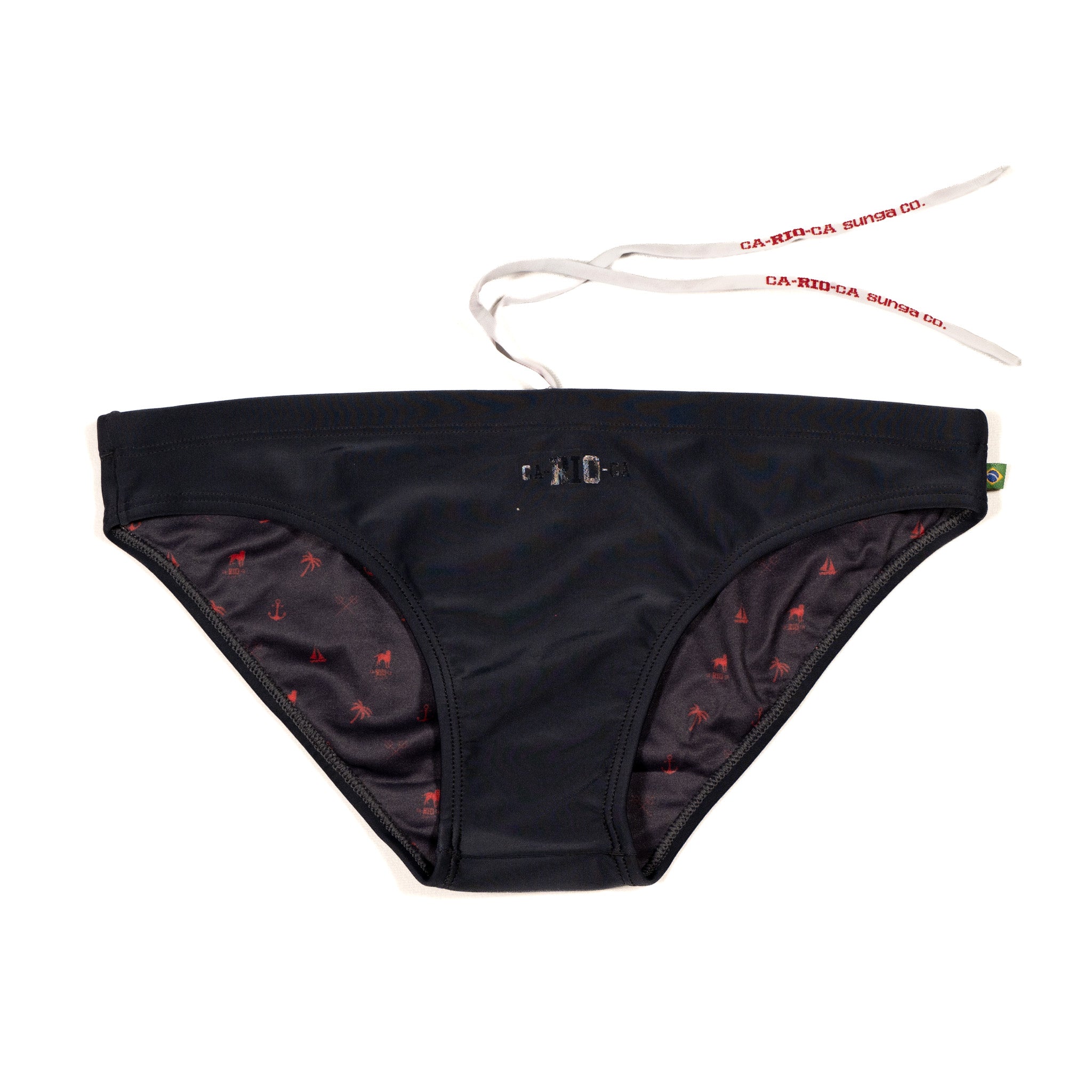 Bikini Cut Solids Colors Sunga - Male Bathing Suit