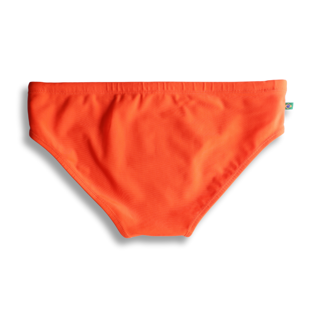 Tangerine solids Men's Swimming Sunga - Beachwear for Men