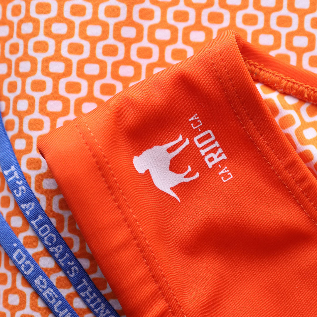 Tangerine solids Men's Swimming Sunga - Beachwear for Men