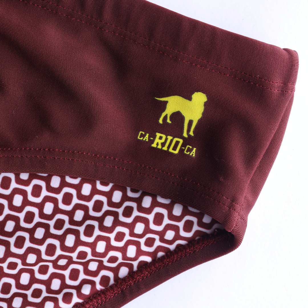 Barolo burgundy solids  Men's Swimming Sunga - Beachwear for Men