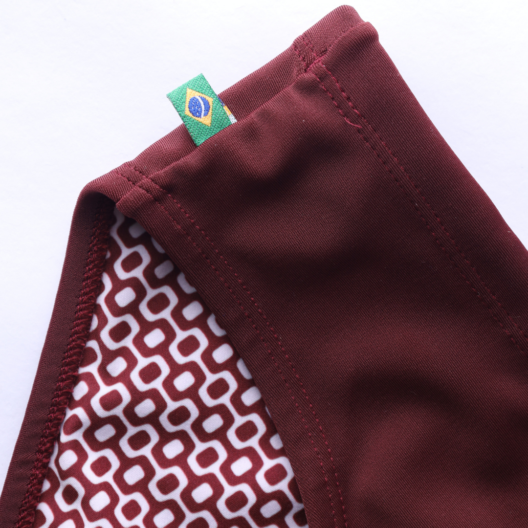 Barolo burgundy solids  Men's Swimming Sunga - Beachwear for Men