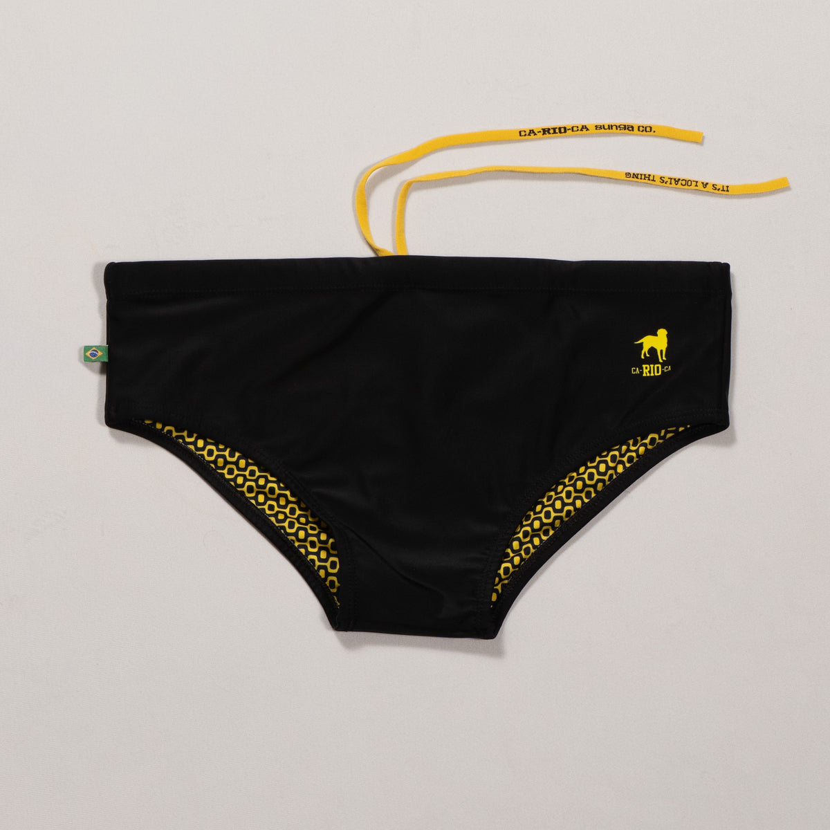 Sunga com Recorte e Cós Baixo — Roupa de Banho Masculina
