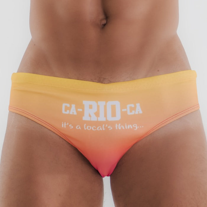 CA-RIO-CA Promo Rio24 Print Men&#39;s Designer Swimwear - CLEARANCE / FINAL SALES